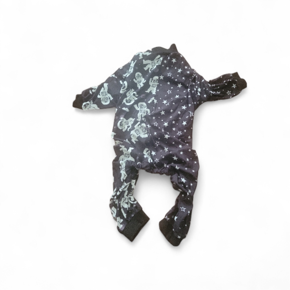 Starry Black Cat Onesie